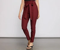 Effortless Style Tie Waist Pants