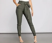 Effortless Style Tie Waist Pants