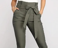 Effortless Style Tie Waist Pants