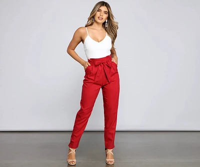 Effortlessly Stylish Tie-Waist Jumpsuit