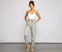 Effortlessly Stylish Tie-Waist Jumpsuit