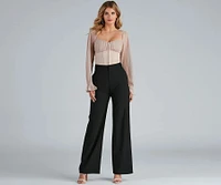 Bring The Flare High Waist Pants