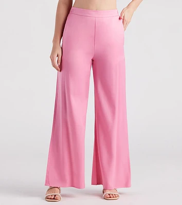 Seriously Stylish Satin Trouser Pants