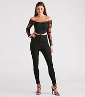 Style Session Skinny Trouser Pants