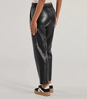 Rebel Chic Faux Leather Pants