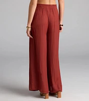Laidback Luxe Wide-Leg Palazzo Pants