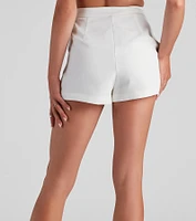 Chic And Elevated Trouser Shorts