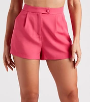 Chic And Elevated Trouser Shorts