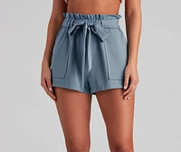 Sweet And Chic Paperbag Shorts