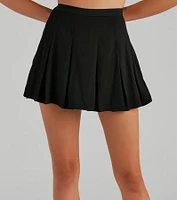 Sporty Girl Pleated Mini Skort