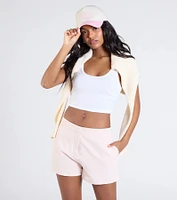 Case Point High-Rise Trouser Shorts