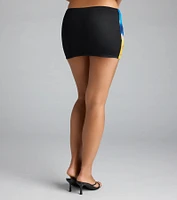 Bloom With A View Floral Mini Skirt