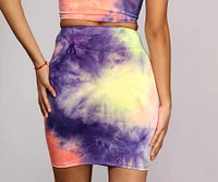 Groove With It Mini Skirt