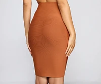 So Sleek Bandage Pencil Skirt