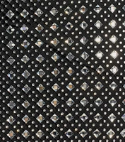 All That Shines Rhinestone Fishnet Maxi Skirt