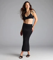 My Feels High-Rise Midi Skirt