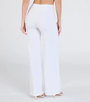On The Go High-Rise Crepe Trouser Pants