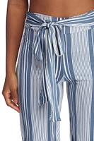 Tied To Stripes High Waist Pants