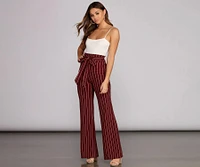 Tie Me Up High Waist Pants