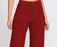Fiery Fashionista Wide Leg Pants