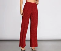 Fiery Fashionista Wide Leg Pants