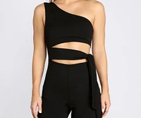 Cut Out The Drama Jumpsuit