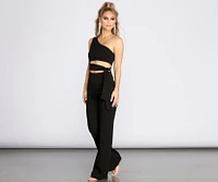 Cut Out The Drama Jumpsuit