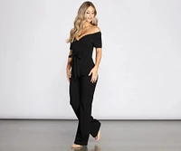 Classic Vibe V Neck Jumpsuit