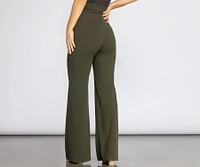 Sealed With Style Tie-Waist Pants