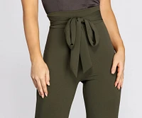 Sealed With Style Tie-Waist Pants