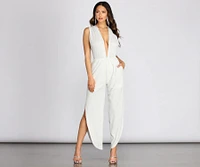 Mesmerize Metallic Jumpsuit