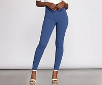 She Means Business Skinny Pants