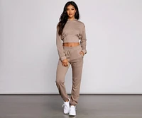 Laidback Cutie French Terry Joggers