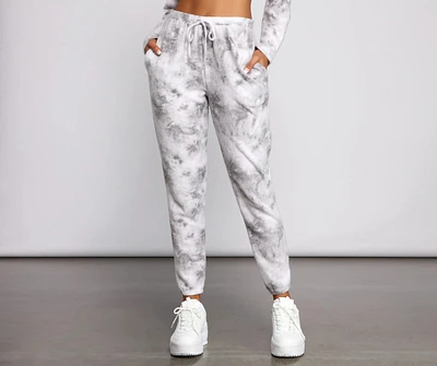 Major Cozy Vibes Tie Dye Joggers