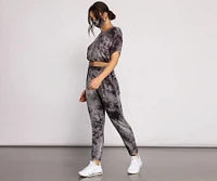 Tie Dye High Rise Joggers