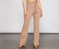 Sealed With Style Tie-Waist Pants
