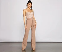 Sealed With Style Tie-Waist Pants