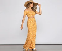 Floral Sensation High Waist Pants