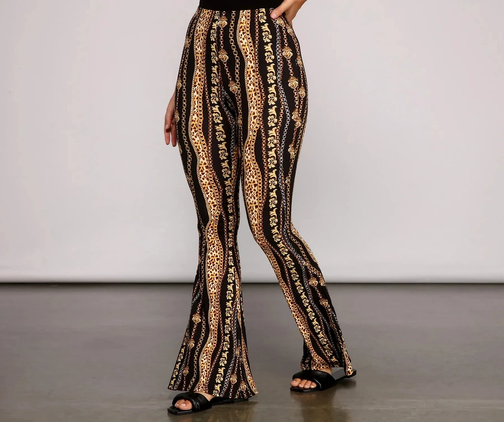 Dreamy Boho-Chic Flare Pants