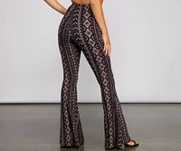 Dreamy Boho-Chic Flare Pants