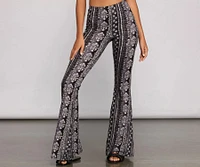 Dreamy Boho-Chic Flare Pants
