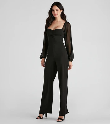 Effortless Elegance Long Sleeve Jumpsuit