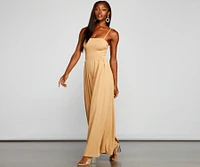 So Sleek Trendy Sleeveless Jumpsuit