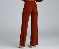 Tied Together Wide Leg Pants