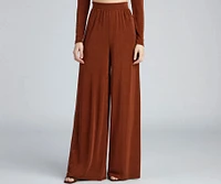 Stylish And Chic Slinky Knit Pants