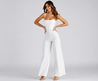 Sleek And Stylish Crepe Jumpsuit