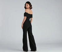 Iconic Glam Wide Leg Jumpsuit