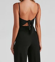 Sleek And Stylish Crepe Jumpsuit