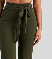 Sealed With Style Tie-Waist Pants