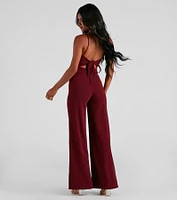 Sleek And Stylish Crepe Jumpsuit